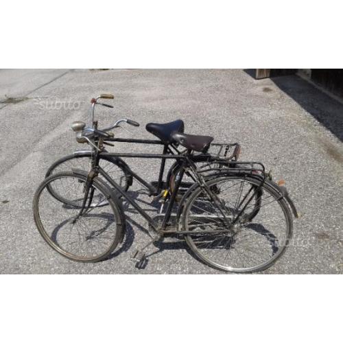 Coppia di biciclette Bianchi per intenditori