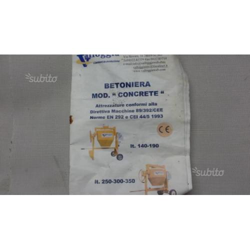 Betoniera 150 lt
