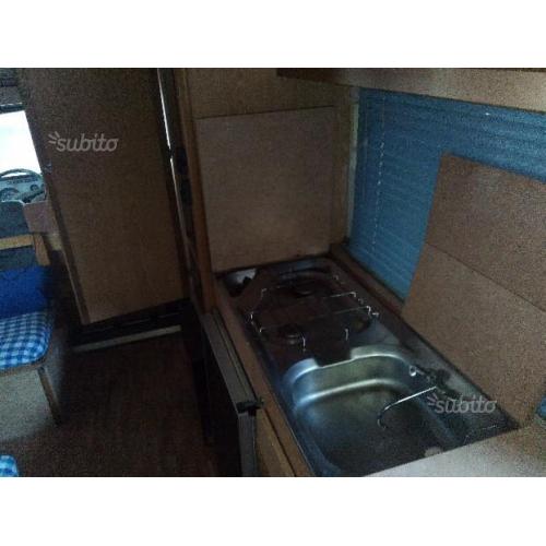Camper senza targhe