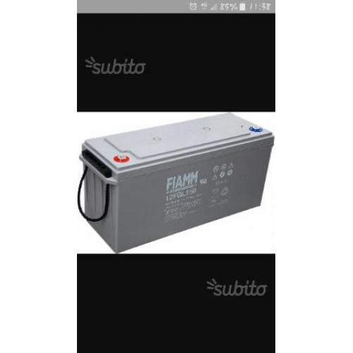 Batteria Fiamm 150ah 12Volts