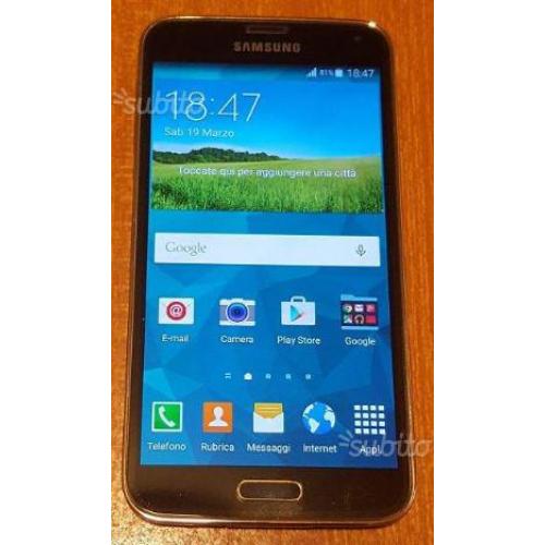 Samsung Galaxy S5 NERO originale
