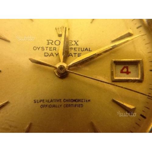 Rolex ovettone oro