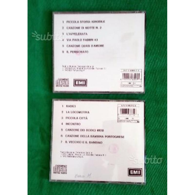 2 cd originali di francesco guccini