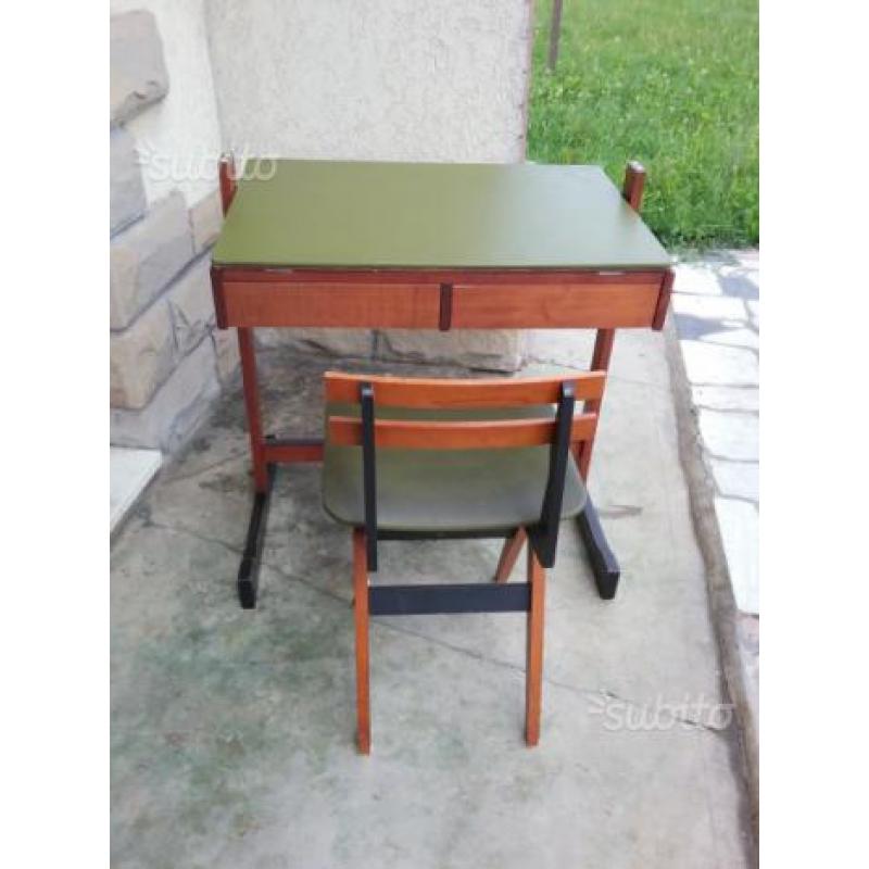 Scrittoio scrivania anni 50