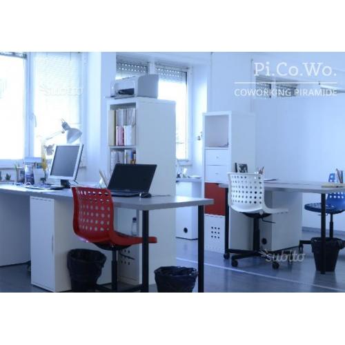 Coworking a Roma Ostiense - postazione mensile
