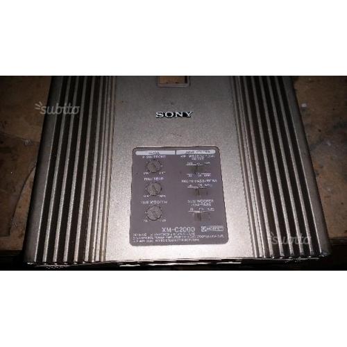 Amplificatore Sony mosfett 8 uscite xm c 2000