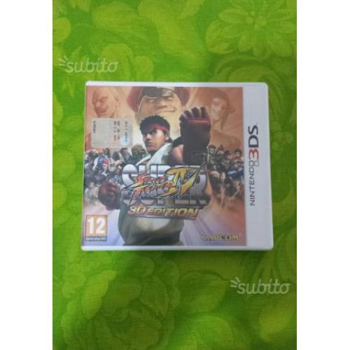 Gioco Super Street Fighter IV 3D Edition