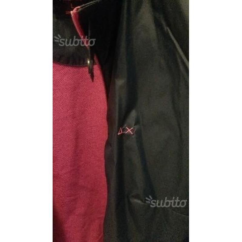 Giubbino Sun blu e fucsia