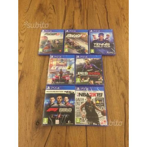 Giochi originali ps4 sigillati